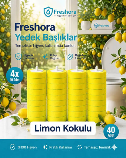 Yedek Sünger Başlık 40'lı (kullan-At) Freshora