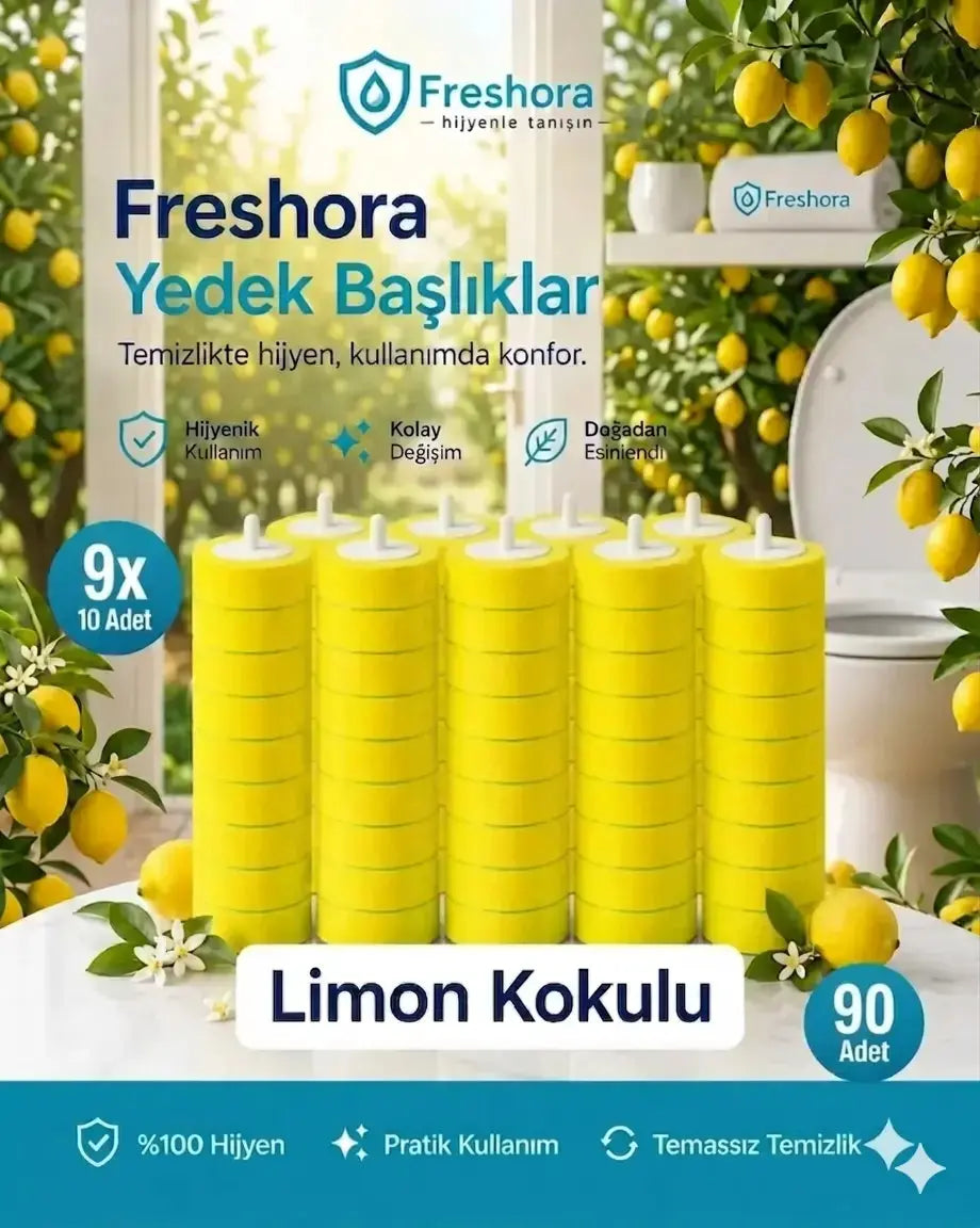 Yedek Sünger Başlık 90'lı (Kullan-At) Freshora