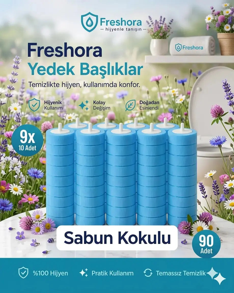 Yedek Sünger Başlık 90'lı (Kullan-At) Freshora
