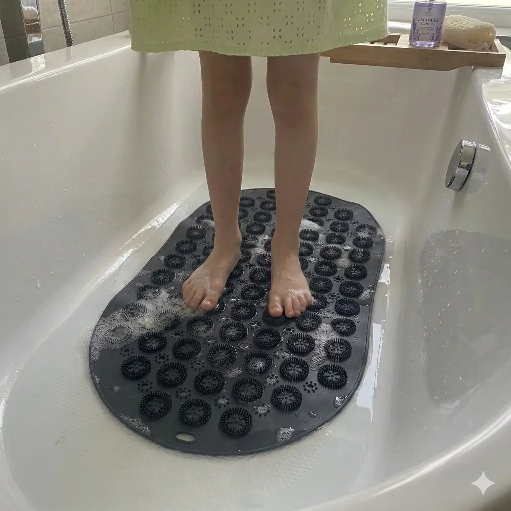 Banyo Paspası Vantuzlu Masajlı Silikon Freshora