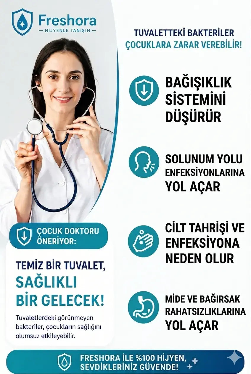 Freshora tek kullanımlık deterjan başlıklı tuvalet fırçası seti